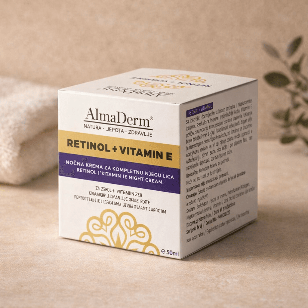 Retinol + Vitamin E noćna krema 50ml