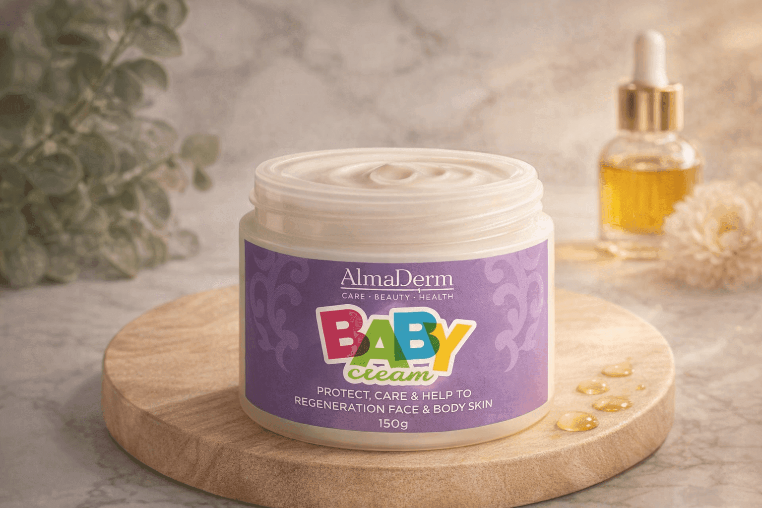 Krema za bebe i osjetljivu kožu 50ml - AlmaDerm prirodna kozmetika