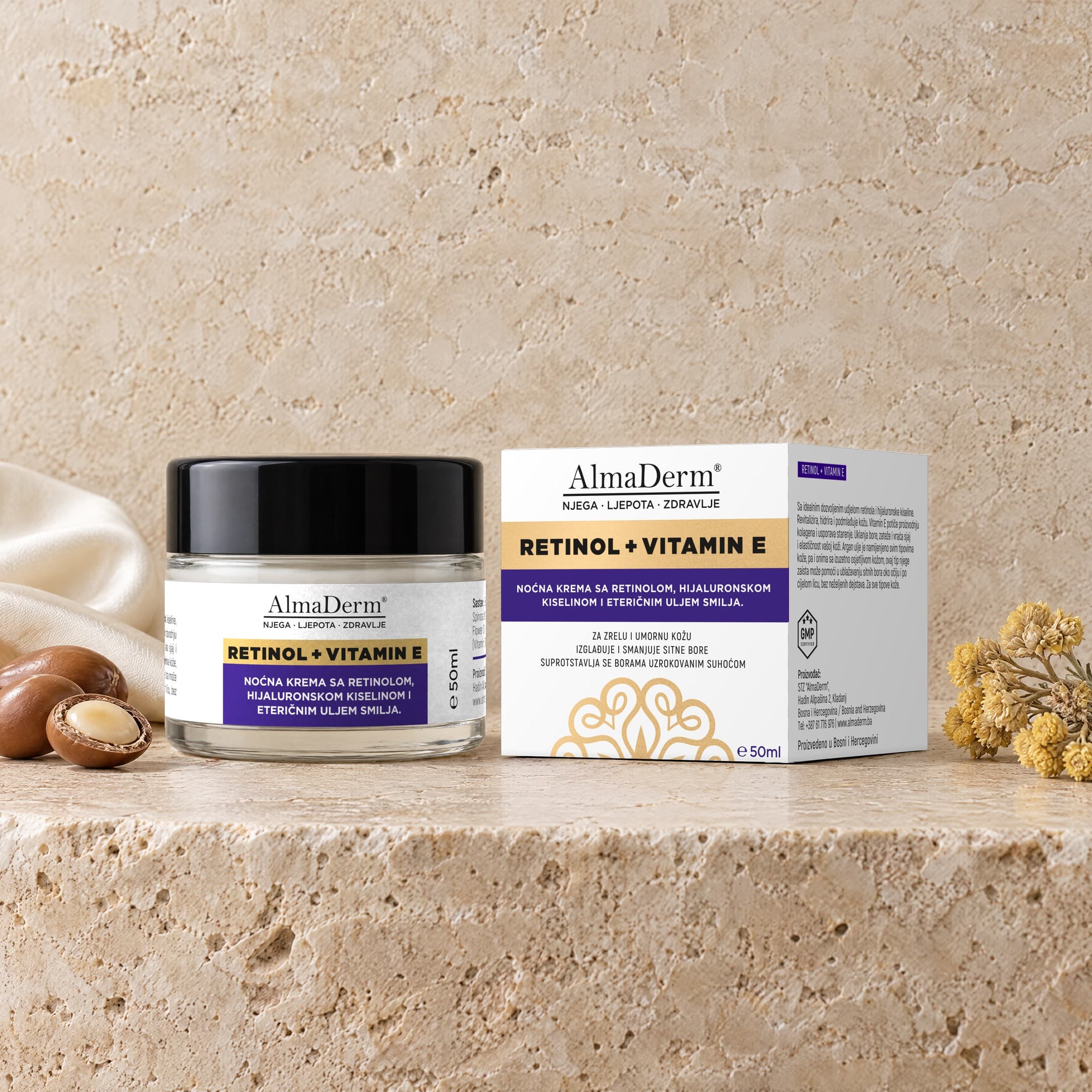 Retinol + Vitamin E noćna krema 50ml