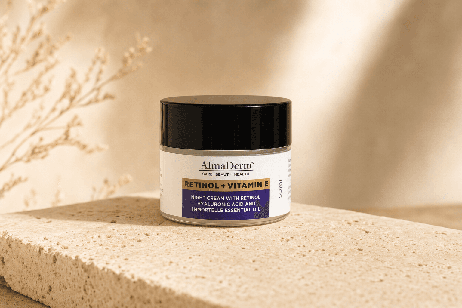 Retinol + Vitamin E noćna krema 50ml